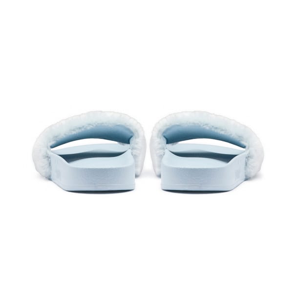 FUR SLIDE WNS, Cool Blue-Puma Silver, extralarge