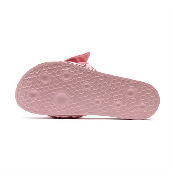 BOW SLIDE WNS, Silver Pink-Puma Silver, extralarge