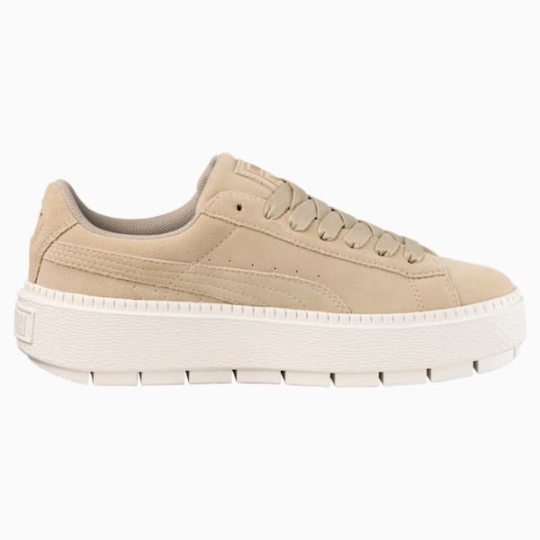 Puma platform trace beige hot sale