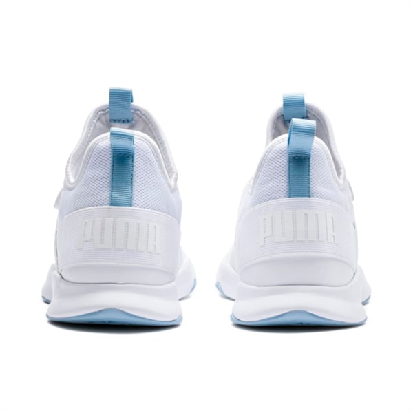 Dare Trainer Women's Shoes, Puma White-White-CERULEAN, extralarge-IND