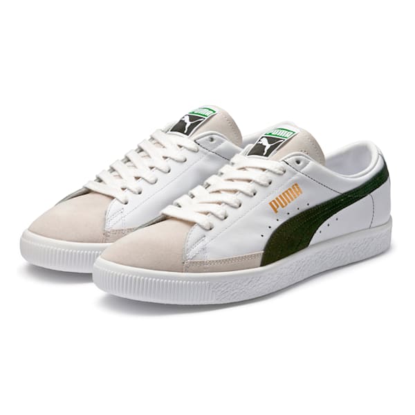 Basket 90680 Sneakers, Puma White-Puma Black, extralarge