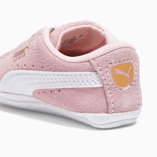 Suede Classic Crib Toddlers' Shoes, Pearl-Puma White, extralarge
