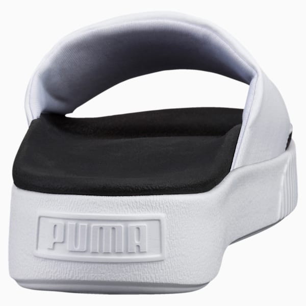 Sandalias Platform para mujer, Puma White-Puma Black, extralarge