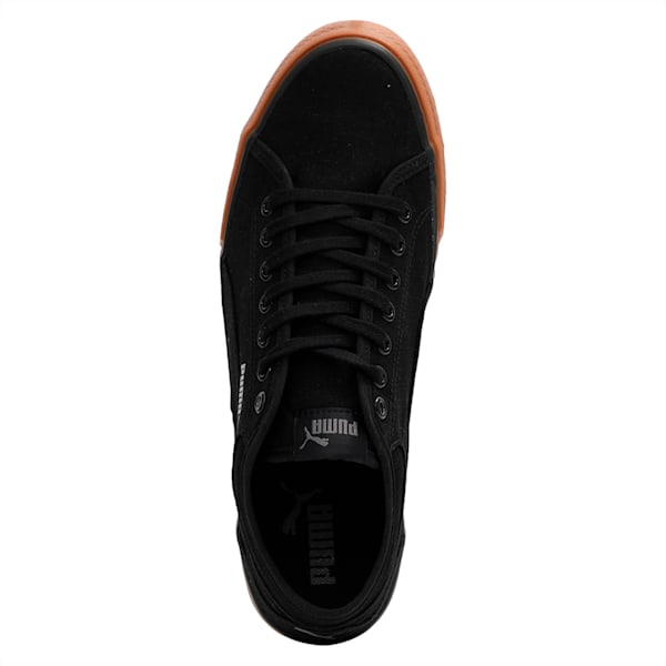 Yale Gum Solid Unisex Sneakers, Puma Black-QUIET SHADE, extralarge-IND