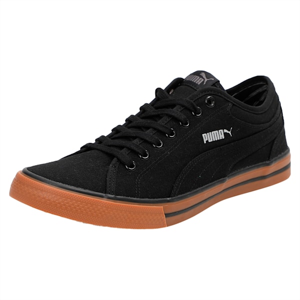 Yale Gum Solid Unisex Sneakers, Puma Black-QUIET SHADE, extralarge-IND