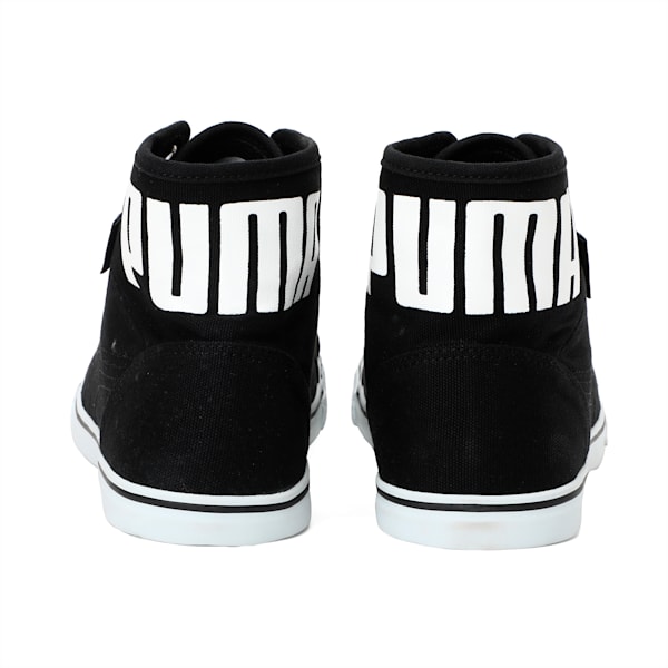 PUMA Streetballer Mid Unisex Sneakers, Puma Black-Puma White, extralarge-IND