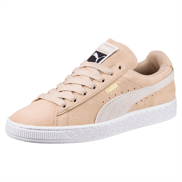 Suede Classic + IDP  Sneakers, Safari-Puma White, extralarge-IND