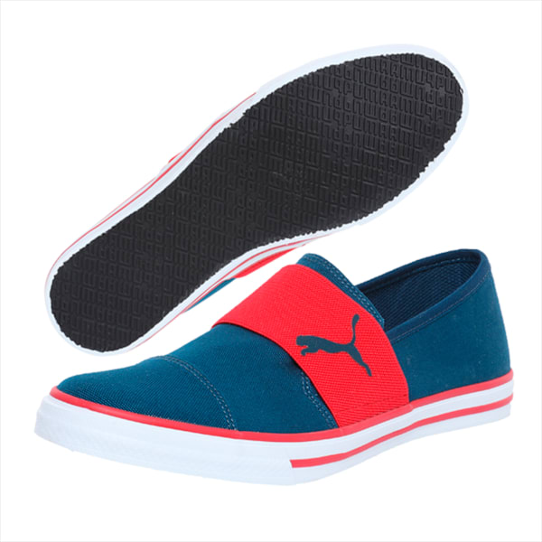 Alpha Lightweight Slip On Casual Shoes, Sailor Blue-Toreador, extralarge-IND