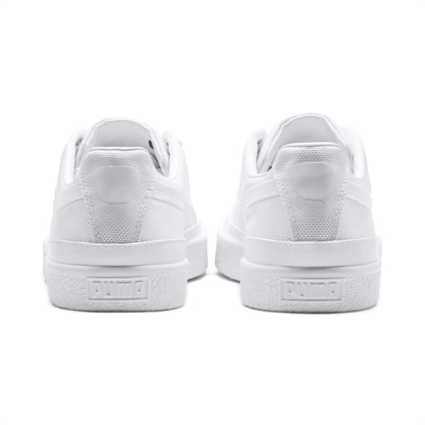 Clyde Rubber Toe Shoes, Puma White-Puma White, extralarge-IND