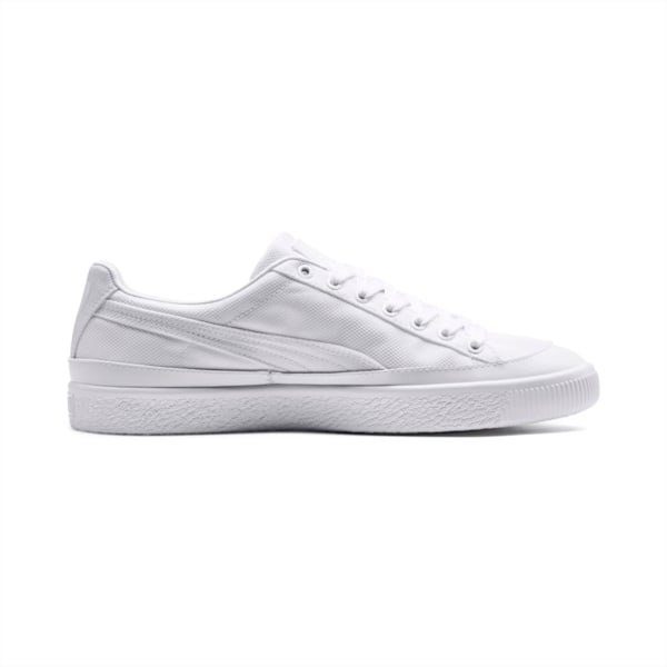 Clyde Rubber Toe Shoes, Puma White-Puma White, extralarge-IND