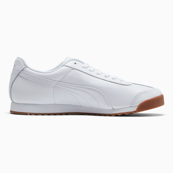 Espadrilles gomme Roma Classic, Puma White-Puma Team Gold, extralarge