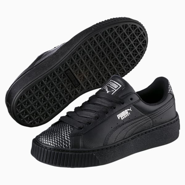 Puma basket platform ocean on sale