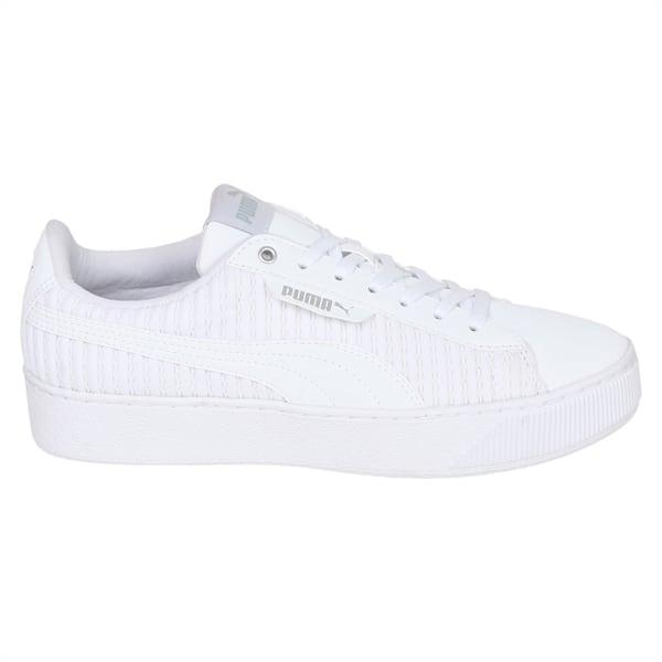 Puma Vikky Platform EP Q2, Puma White-Puma White, extralarge-IND