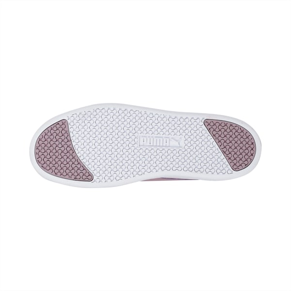 Smash Platform Suede Women's Shoes, Elderberry-Puma White, extralarge-IND