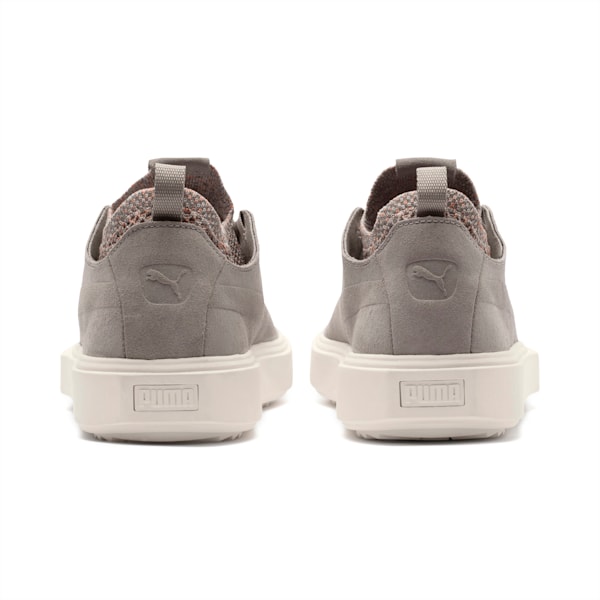 PUMA Breaker Knit Baroque Evolution Sneakers, Elephant Skin-Whisper White, extralarge