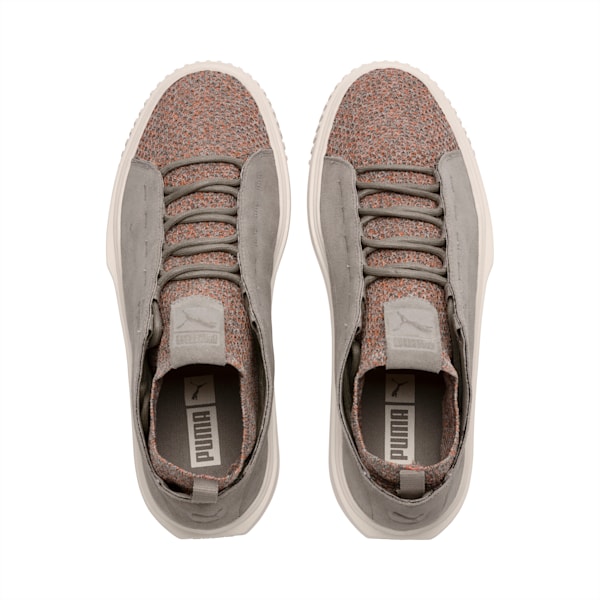 PUMA Breaker Knit Baroque Evolution Sneakers, Elephant Skin-Whisper White, extralarge