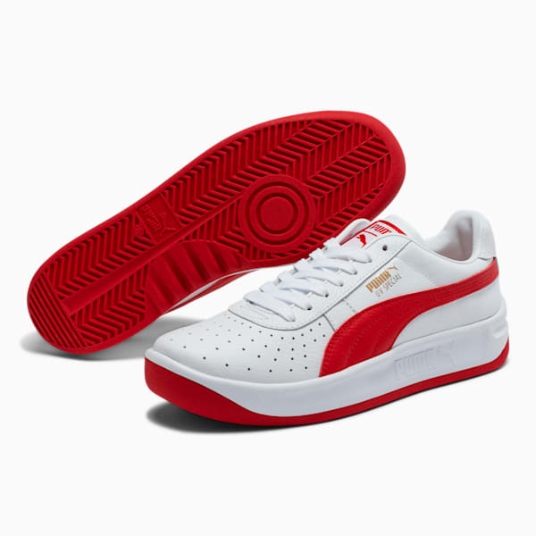 GV especial + Tenis, Puma White-Ribbon Red, extralarge