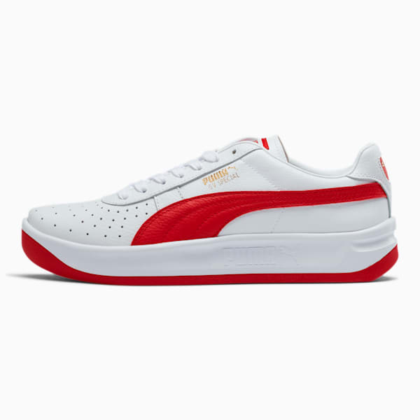 GV especial + Tenis, Puma White-Ribbon Red, extralarge