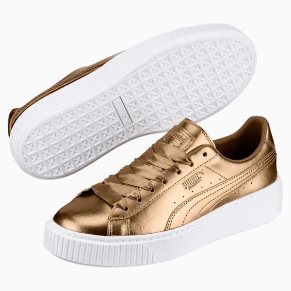 Basket Platform Luxe Women’s Shoes, Ermine-Ermine, extralarge-IND