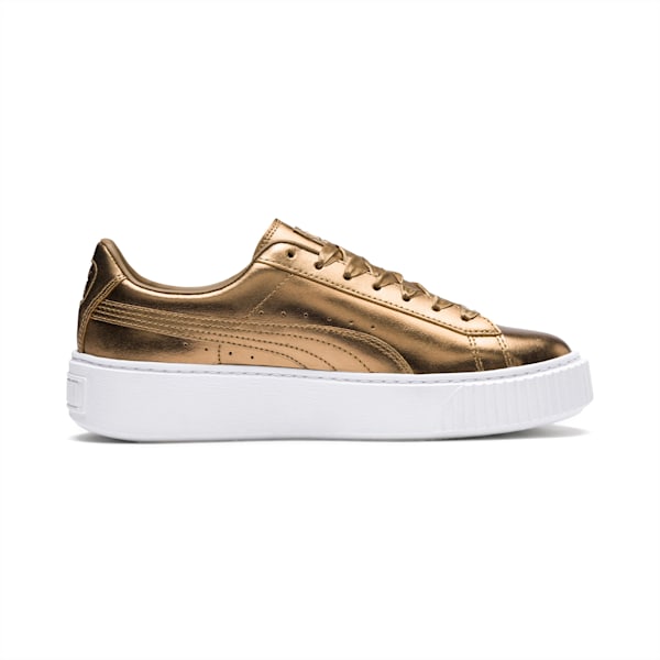 Puma basket platform luxe clearance
