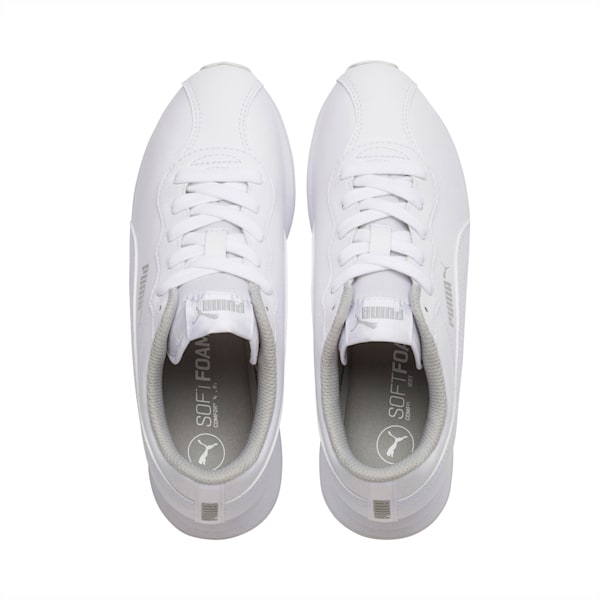 Turin II Sneakers JR, Puma White-Puma White, extralarge