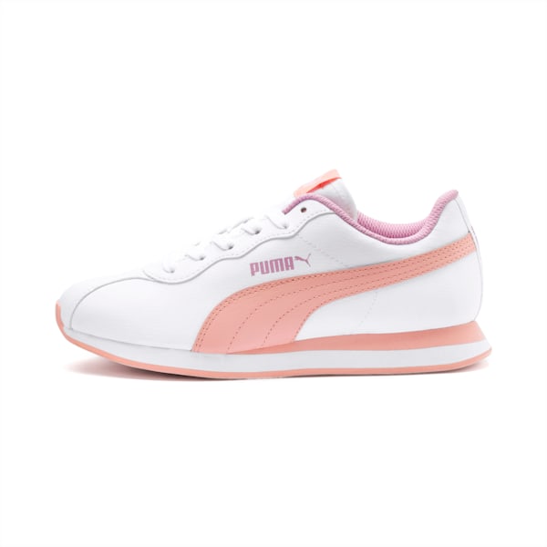Turin II Kid's Shoes, P.White-Peach Bud-Pale Pink, extralarge-IND