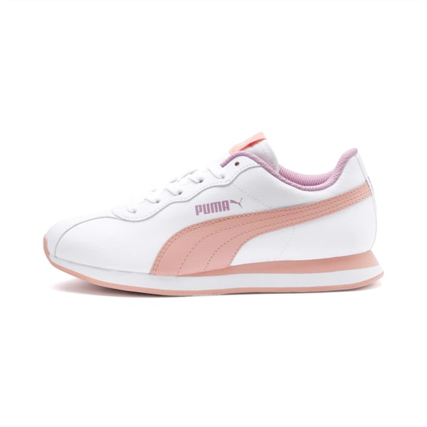 Turin II Kid's Shoes, P.White-Peach Bud-Pale Pink, extralarge