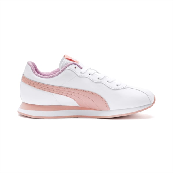 Turin II Kid's Shoes, P.White-Peach Bud-Pale Pink, extralarge