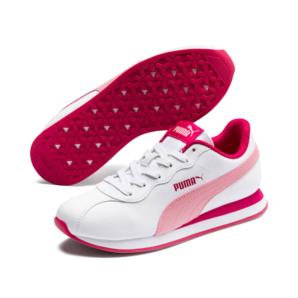 Turin II Sneakers JR, Puma White-Peony, extralarge