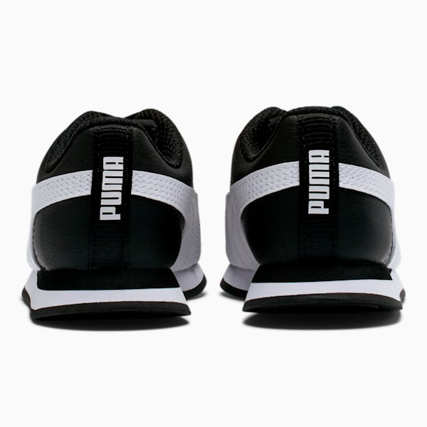 Turin II Little Kids' Shoes, Puma Black-Puma White, extralarge