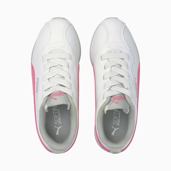 Turin II Little Kids' Shoes, Puma White-Sachet Pink, extralarge