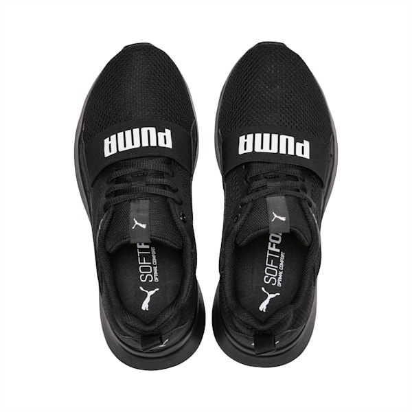 PUMA Wired IMEVA Youth Shoes, Puma Black-Puma Black-Puma Black