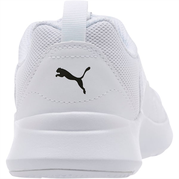 PUMA Wired Sneakers JR, Puma White-Puma White-Puma White, extralarge