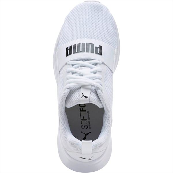 PUMA Wired Sneakers JR, Puma White-Puma White-Puma White, extralarge