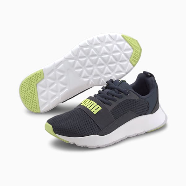 Wired IMEVA Youth Shoes, Peacoat-Sharp Green, extralarge-IND