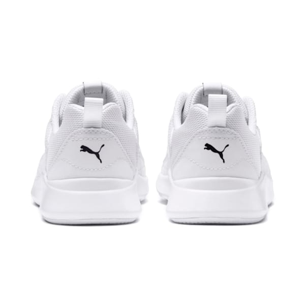 Wired Kids' Shoes, Puma White-Puma White-White, extralarge-IND
