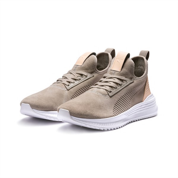 AVID Lux Sneakers, Elephant Skin-Natural Vachetta-Puma White, extralarge