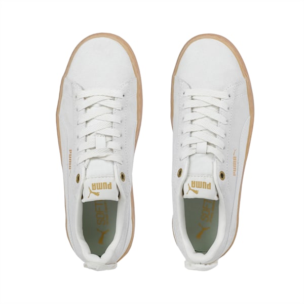 Puma frill trainers white clearance
