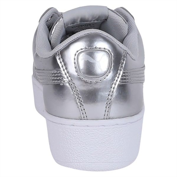 Puma Vikky Platform LX Puma Silver-Puma, Silver-Silver-Puma White, extralarge-IND