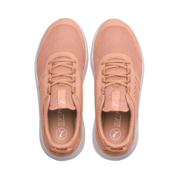 Pacer Next Net Unisex Sneakers, Dusty Coral-Dusty Coral-Puma White, extralarge-IND