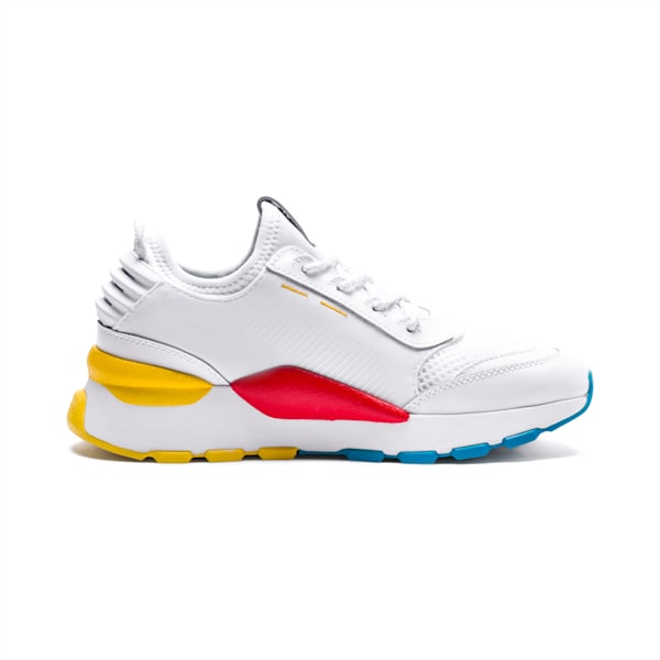 RS-0 Play Sneakers JR, Puma White-Puma White-Puma White, extralarge