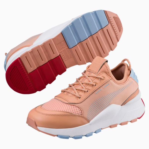 RS-0 Play Little Kids' Shoes, Dusty Coral-Dusty Coral-Puma White, extralarge