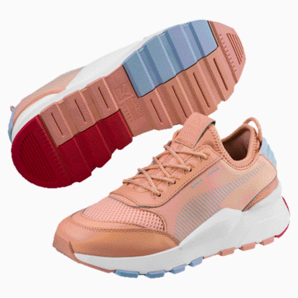 RS-0 Play Little Kids' Shoes, Dusty Coral-Dusty Coral-Puma White, extralarge