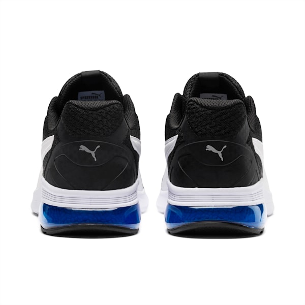 Electron Unisex Sneakers, P.Black-P. White-Strong Blue, extralarge-IND
