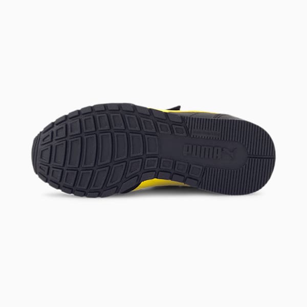 ST Runner v2 AC Little Kids' Shoes, Puma Black-Dandelion-Ultra Gray, extralarge