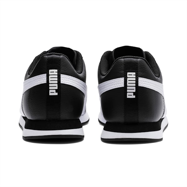 Turin II Men's Sneakers, Puma Black-Puma White, extralarge