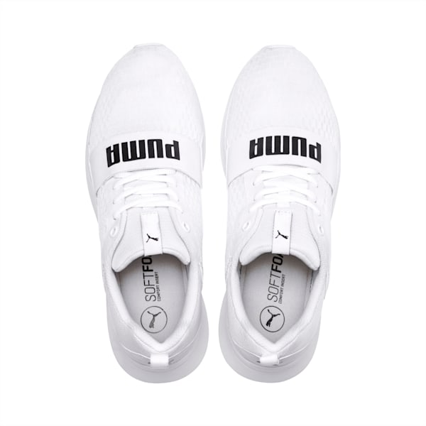 PUMA Wired Unisex Shoes, Puma White-Puma White-Puma White, extralarge-IND
