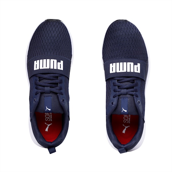 PUMA Wired Unisex Shoes, Peacoat-Peacoat-Puma White, extralarge-IND