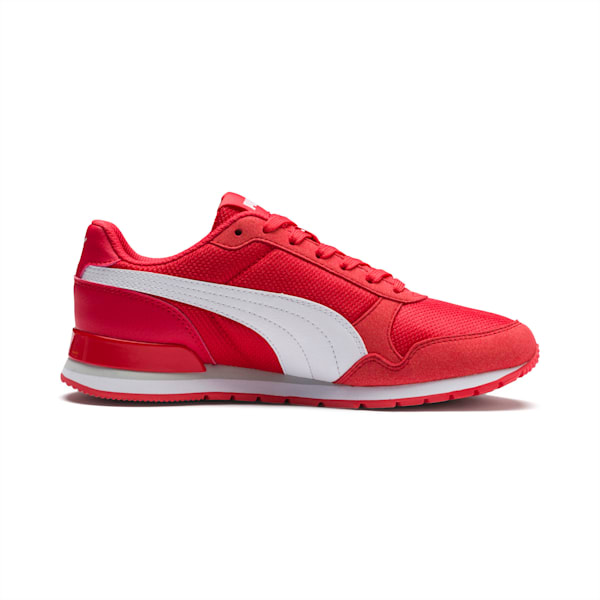 ST Runner v2 Mesh Sneakers JR, Hibiscus -Puma White-Gray Violet, extralarge-IND