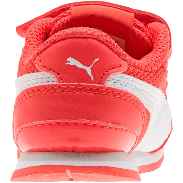 ST Runner v2 Mesh AC Toddler Shoes, Hibiscus -Puma White, extralarge